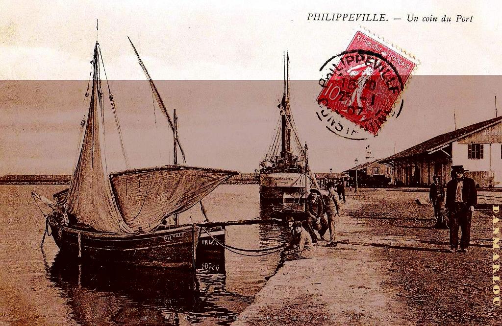PHILIPPEVILLE - UN COIN DU PORT.jpg